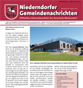 Vorschaubild - Niederndorfer Gemeindenachrichten 60/2016